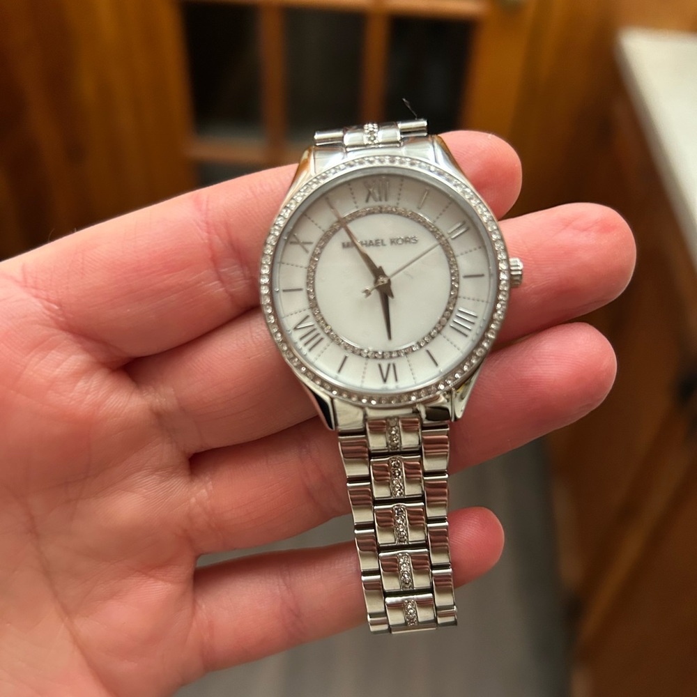Silver Micheal kors women’s watch